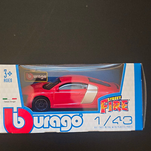 Bburago street fire - street,