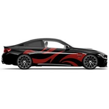 Flammen Seitenaufkleber Flames