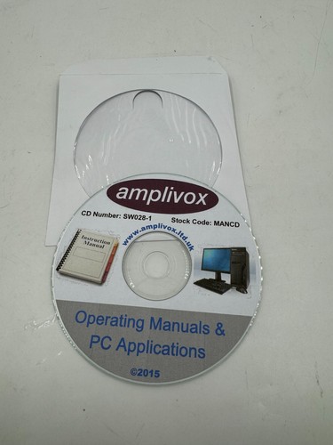 Anwendungshandbuch amplivox - pc,