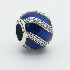 Original Pandora Charm Weihnachtsornament Blau Silber Zirkonia 791991EN118 Neu