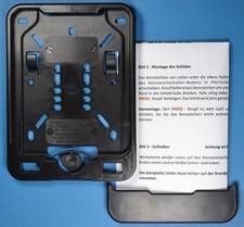 Kennzeichenhalter Wechselrahmen Nummernschild Mofa Moped Roller E-Bike Halter