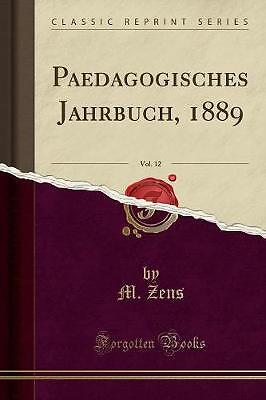 Paedagogisches jahrbuch 1889 - jahrbuch,,