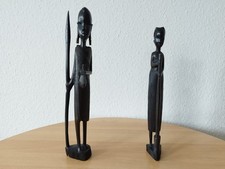 Afrikanische Holzfiguren Set