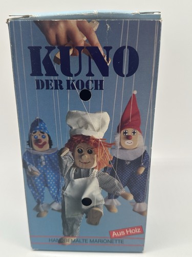 Kuno der koch marionette holz - marionette,