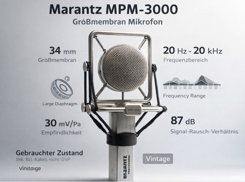 Marantz professional mpm - marantz, mpm-3000