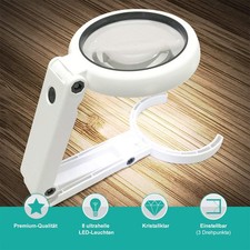 Lupe led handlupe - 5x, 10x