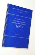 Betriebsanleitung Geländegängiger Personenkraftwagen Typ P 3 Ausgabe 1962 DDR 
