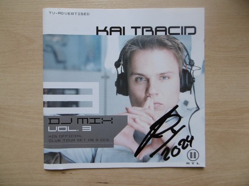 Kai tracid autogramm signed - kai,