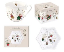 Grätz Verlag*DANIELA DRESCHER*Weihnachten*Porzellan*Tasse*TellerWeihnachtsmäuse*