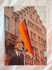 Bild Dankeskarte J. F. Kennedy, Frankfurt, Römer, 1964