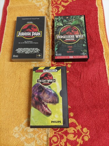 Vhs kassetten jurassic - vhs,