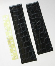 20mm kompatibel Rolex DAYTONA Faltschließe LOUISIANA echt KROKO ALLIGATOR  BAND