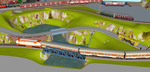 Gleisplan modellbahn 300 - ca.,