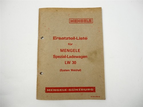 Mengele lw30 ladewagen - lw30,
