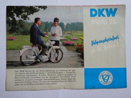Dkw mofa prospekt - dkw,