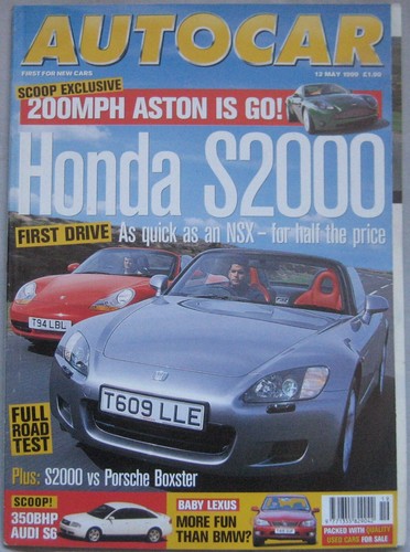 Autocar may 1999 featuring - autocar,