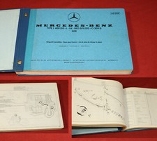  Ersatzteilliste Mercedes Benz L 408 , L 508 DG Fahrgestell  O 309 D Transporter