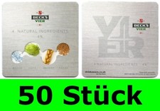 50 Stück Bierdeckel Beck's