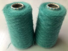 KonenGarn 300g  2X  Wolle Mohair Alpaka NM 9,5  " DALI " Handstrick Wollekonen