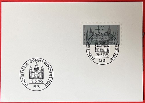 Ersttagsstempel brd 1975 wie - brd,