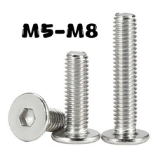 M5-M8 Niedrig Flachkopf