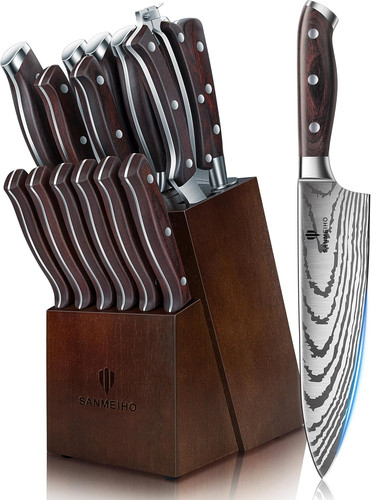 Sanmeiho messerset teilig - messerset,