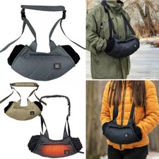 USB Handwärmer Tasche beheizte Hand Muff mit Heizkissen Outdoor-Jagd Camping DHL