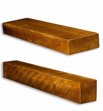 levandeo Wandregal Holz Massiv