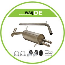 Auspuffanlage ab Kat VW Fox