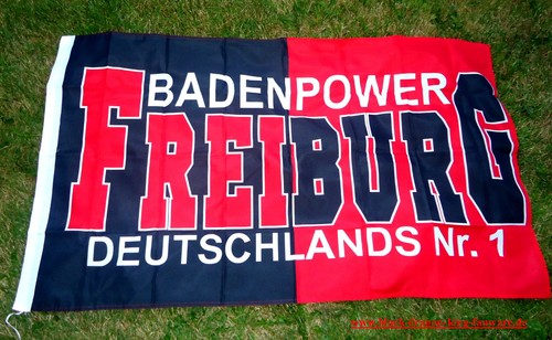 Freiburg fahne deutschlands - fahne, "deutschlands