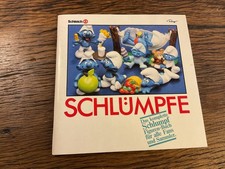 Das Schlumpf Figuren Buch der Firma Schleich Top 80er Jahre Superschlümpfe..