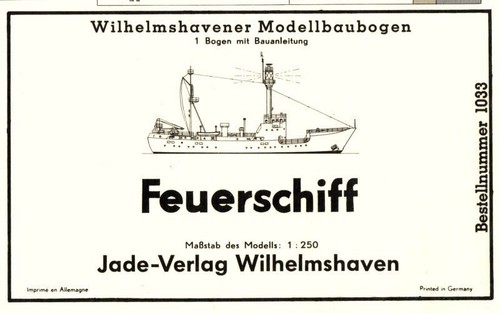 Wilhelmshavener modellbaubogen - wilhelmshavener,