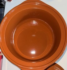 Römertopf Topf Tontopf OHNE Deckel  Mediterran Kochtopf Schmortopf Bräter ca30cm