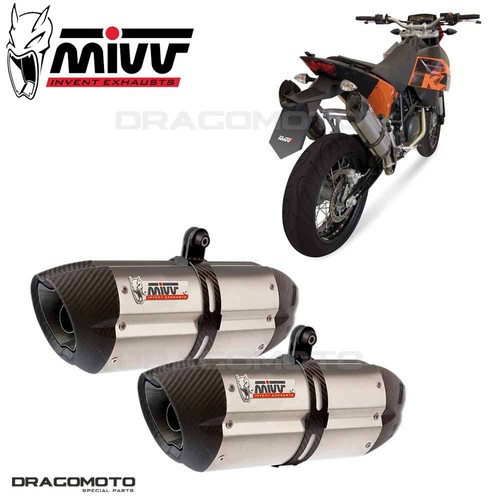 Doppelt auspuff ktm 690 - doppelt,
