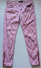 ?​Maison Scotch Jeans Größe W31 L32 Rosa Batik Reißverschluss?​