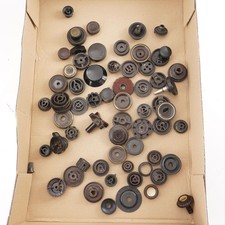 Röhrenradio Bakelit Knöpfe Ersatzteile Radiowerkstatt 1 kg Konvolut gemischt