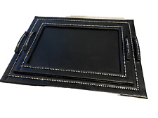 Verlobungtablett Söz Nisan Tepsisi Leder 2. Teilig