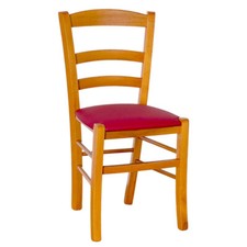 Stuhl Aus Kirschholz Mit Roter