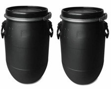 2 x 30 L Kunststofffass Tonne