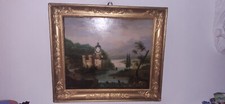 Rare picture clock with