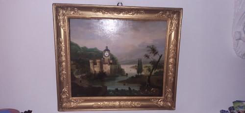 Seltene bilderuhr mit - seltene,