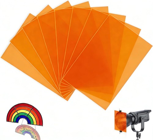 Lampenfolie orange stück - orange, 8