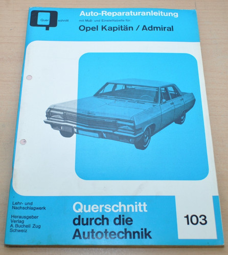 Opel kapitän admiral motor - opel,