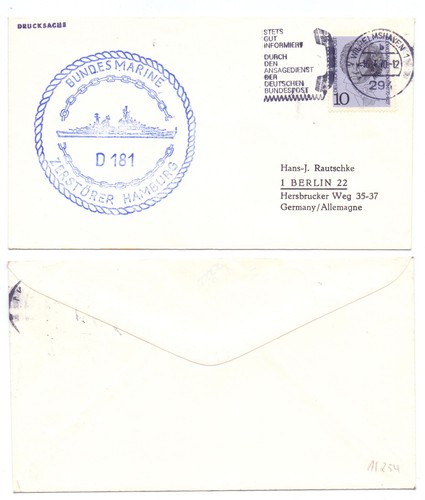 132234 stempel bundesmarine - -stempel:,