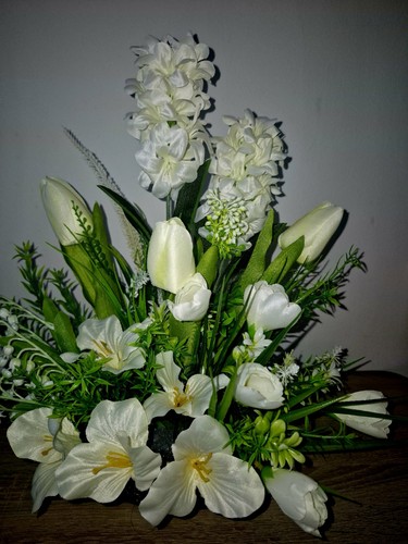 Blumengesteck kunstblumen - blumengesteck,
