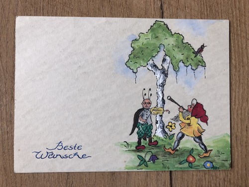 Alte künstler ak echt - künstler-ak,