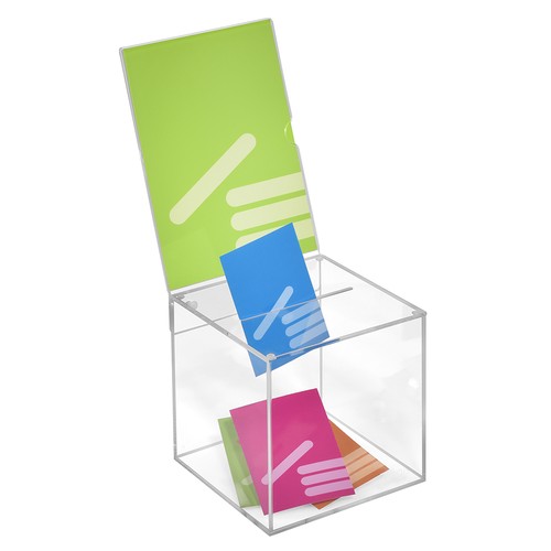 Losbox aus acrylglas - losbox,