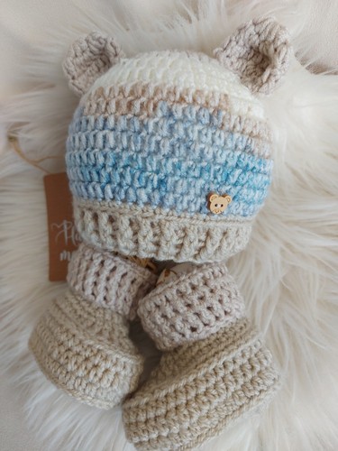 Baby set 3 monate mütze - -,