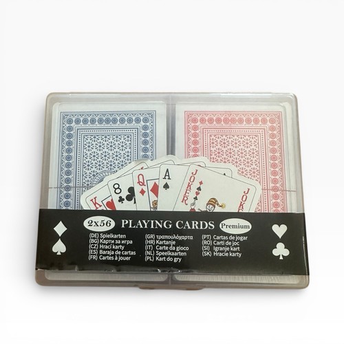 Spielkarten 2er set poker skat - 2er,