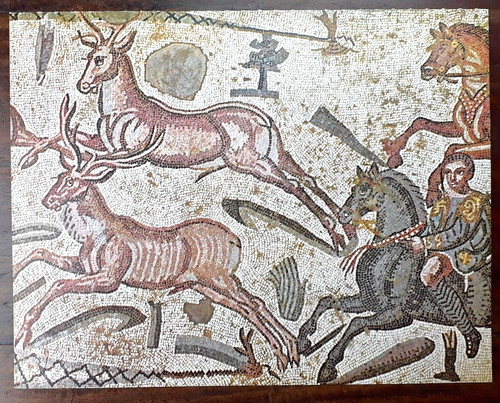 Kunstdruck fußbodenmosaik - kunstdruck,,